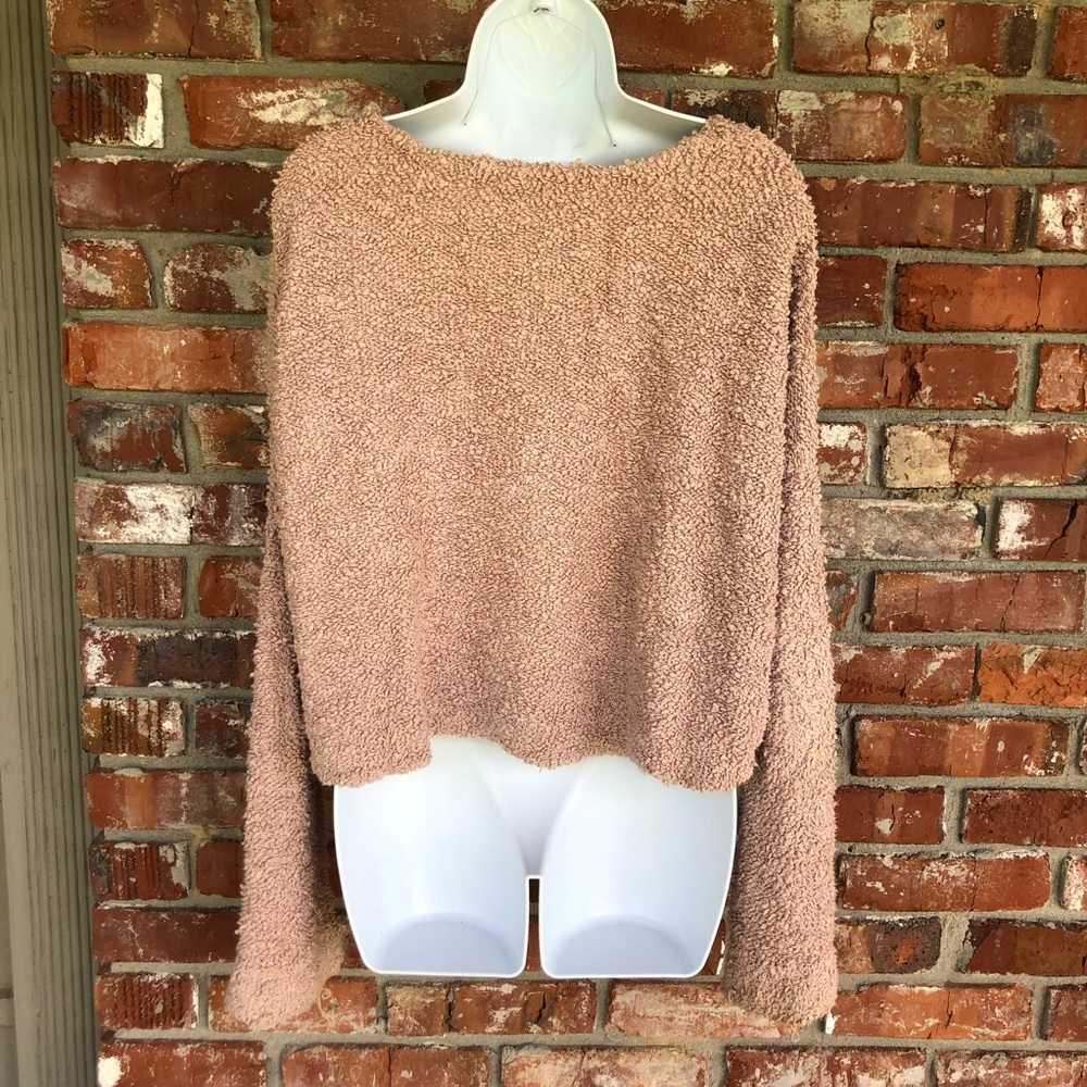 Free People crop sweater size medium - Picture 4 of 5
